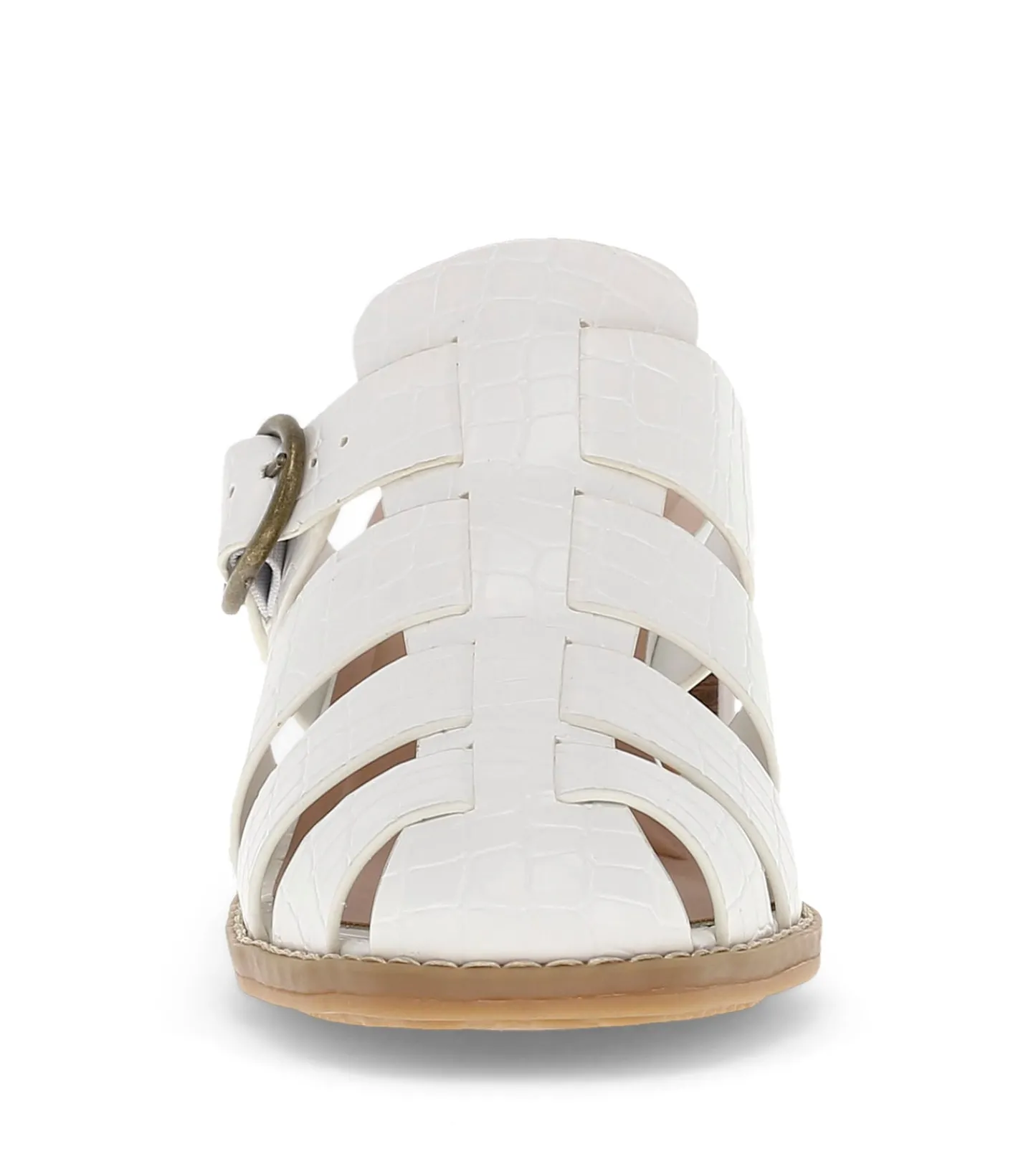 Baretraps Classic Comfort Sandals^Whitnie Block Heel Sandal Cream