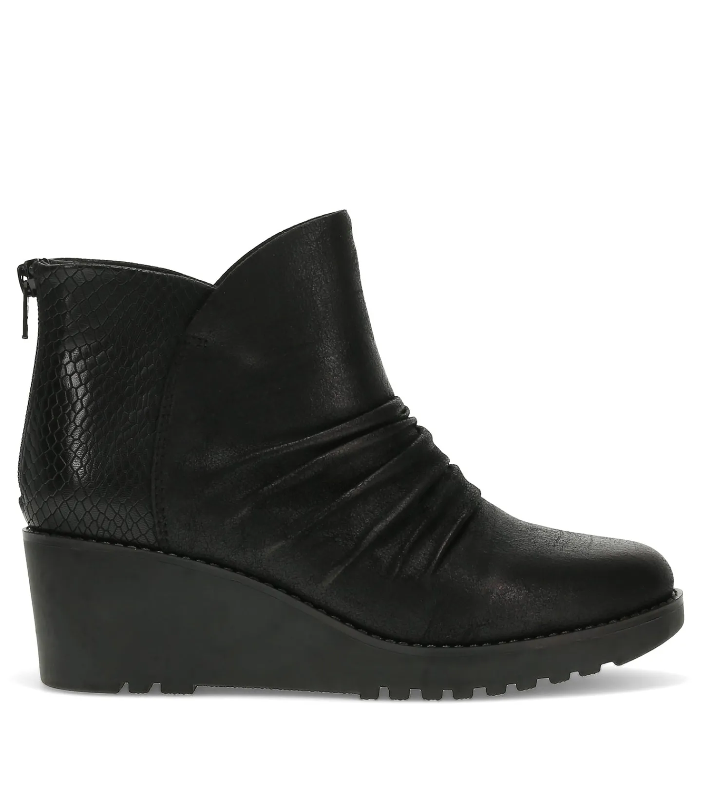 Baretraps Booties^Wichita Wedge Bootie Black