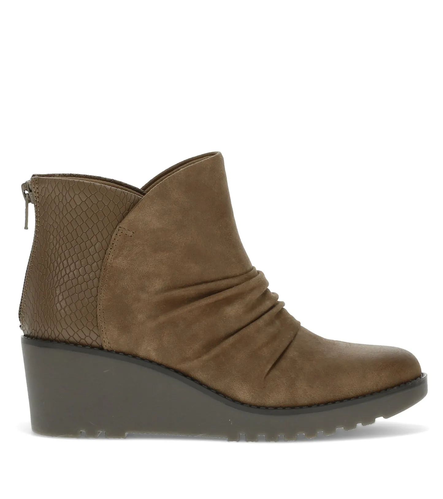 Baretraps Booties^Wichita Wedge Bootie DarkTaupe