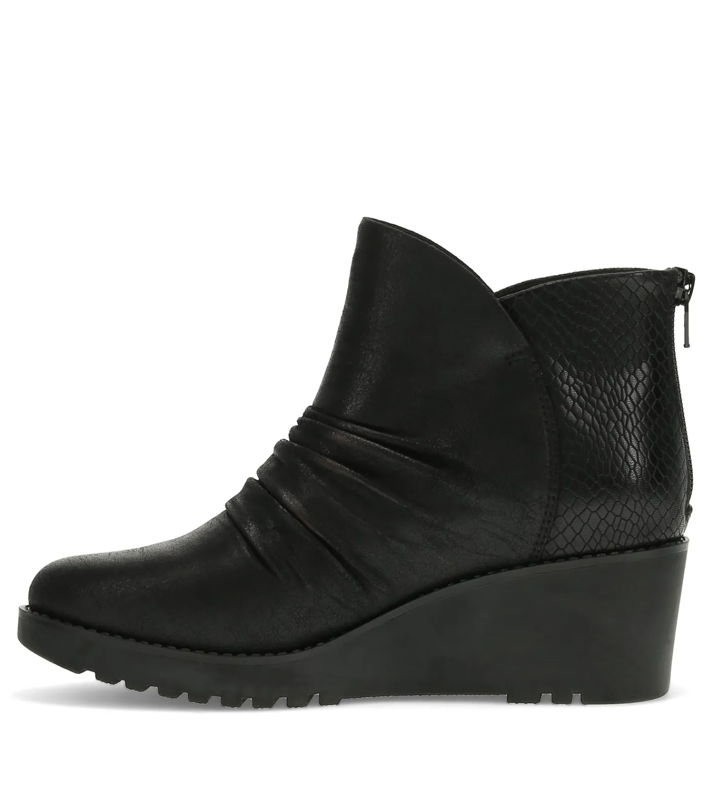 Baretraps Booties^Wichita Wedge Bootie Black