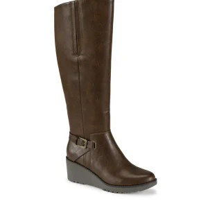 Baretraps Knee High Boots^Winifred Tall Wedge Boot BrushBrown