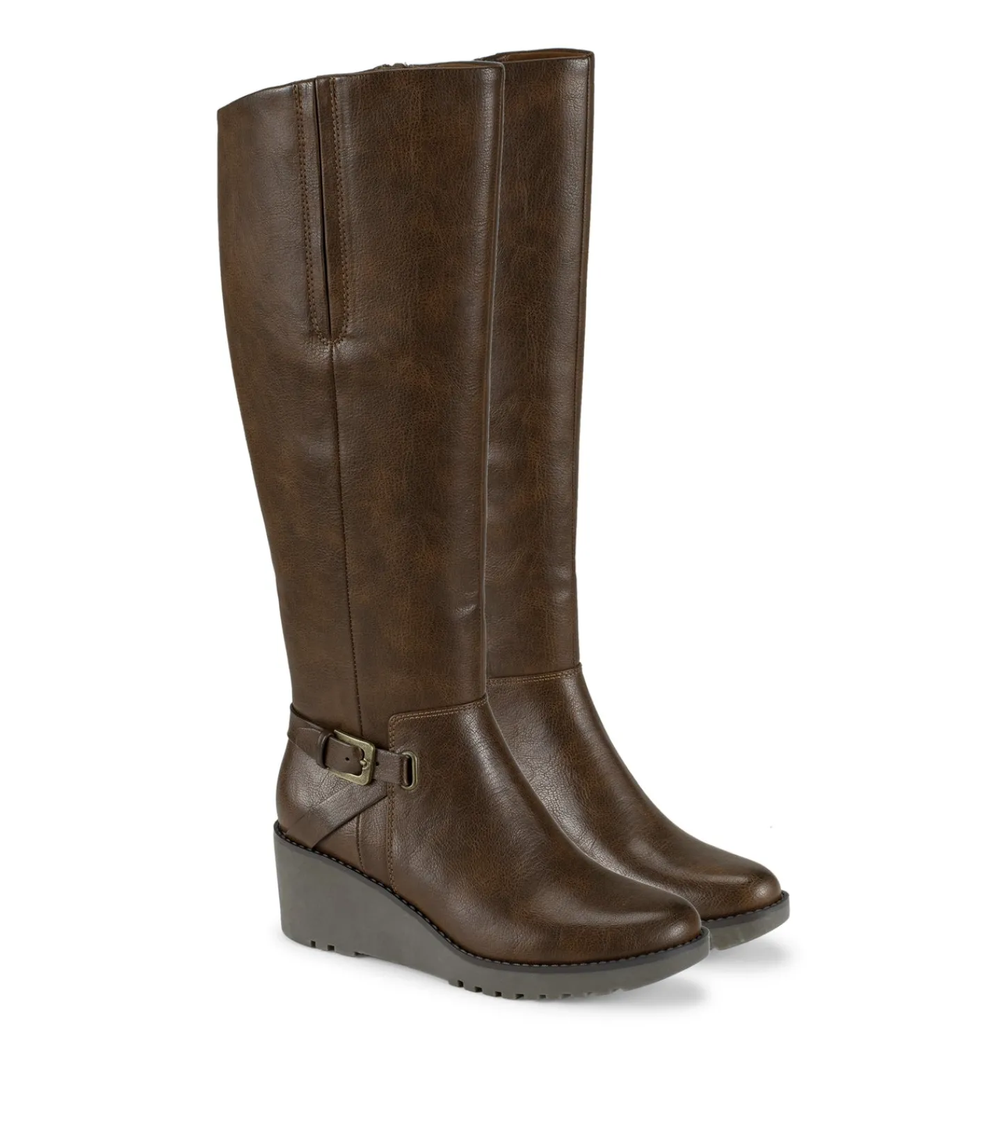 Baretraps Knee High Boots^Winifred Tall Wedge Boot BrushBrown