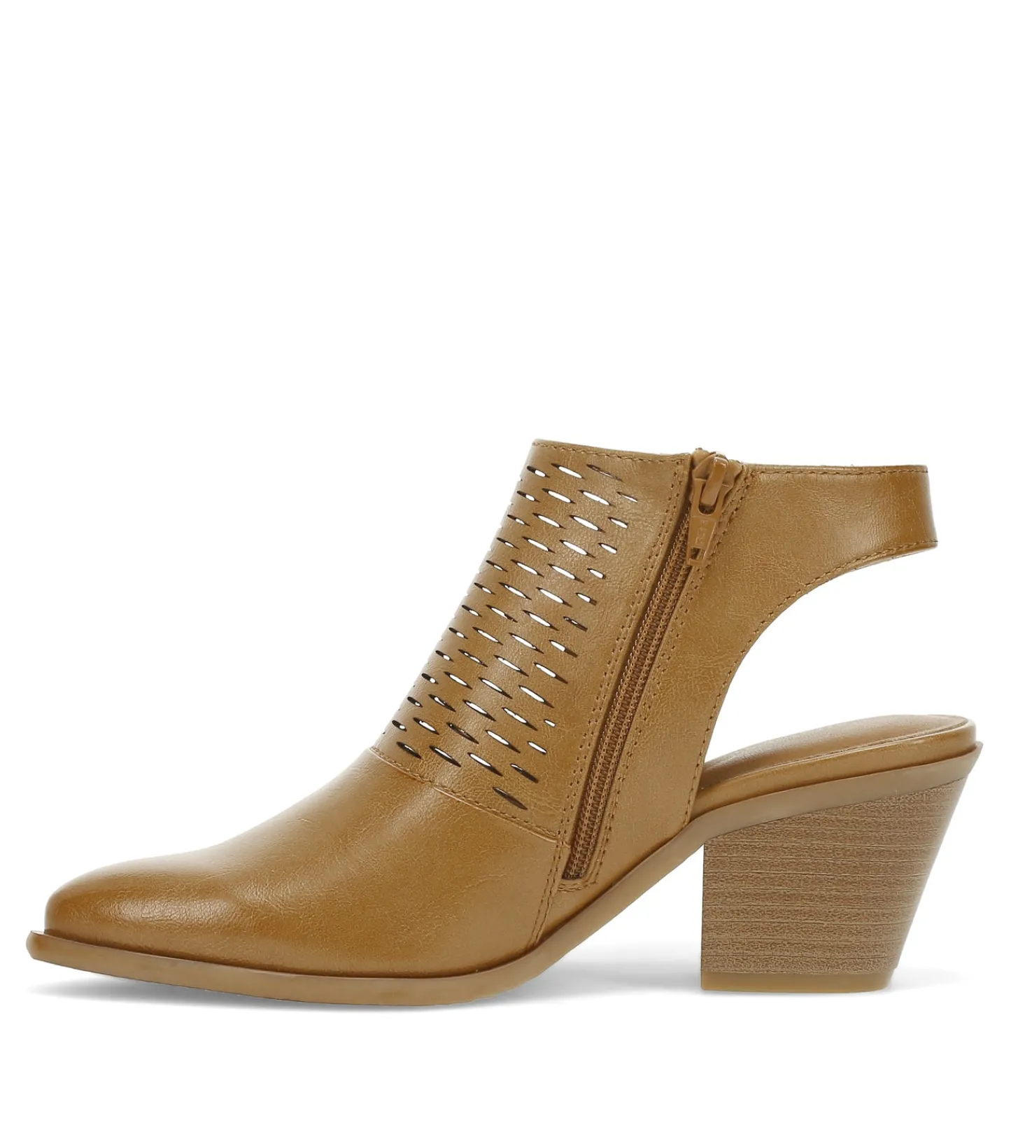 Baretraps Booties^Yangley Block Heel Bootie LightAlmond
