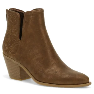 Baretraps Booties^Yara Block Heel Bootie Bronze