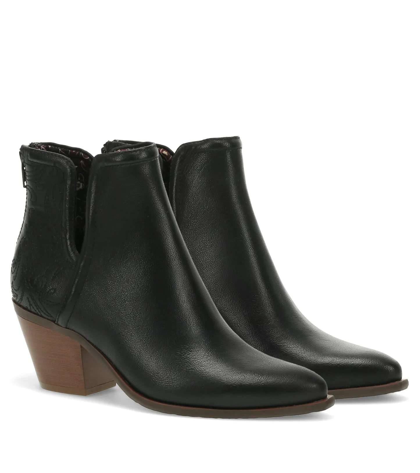 Baretraps Booties^Yara Block Heel Bootie Black