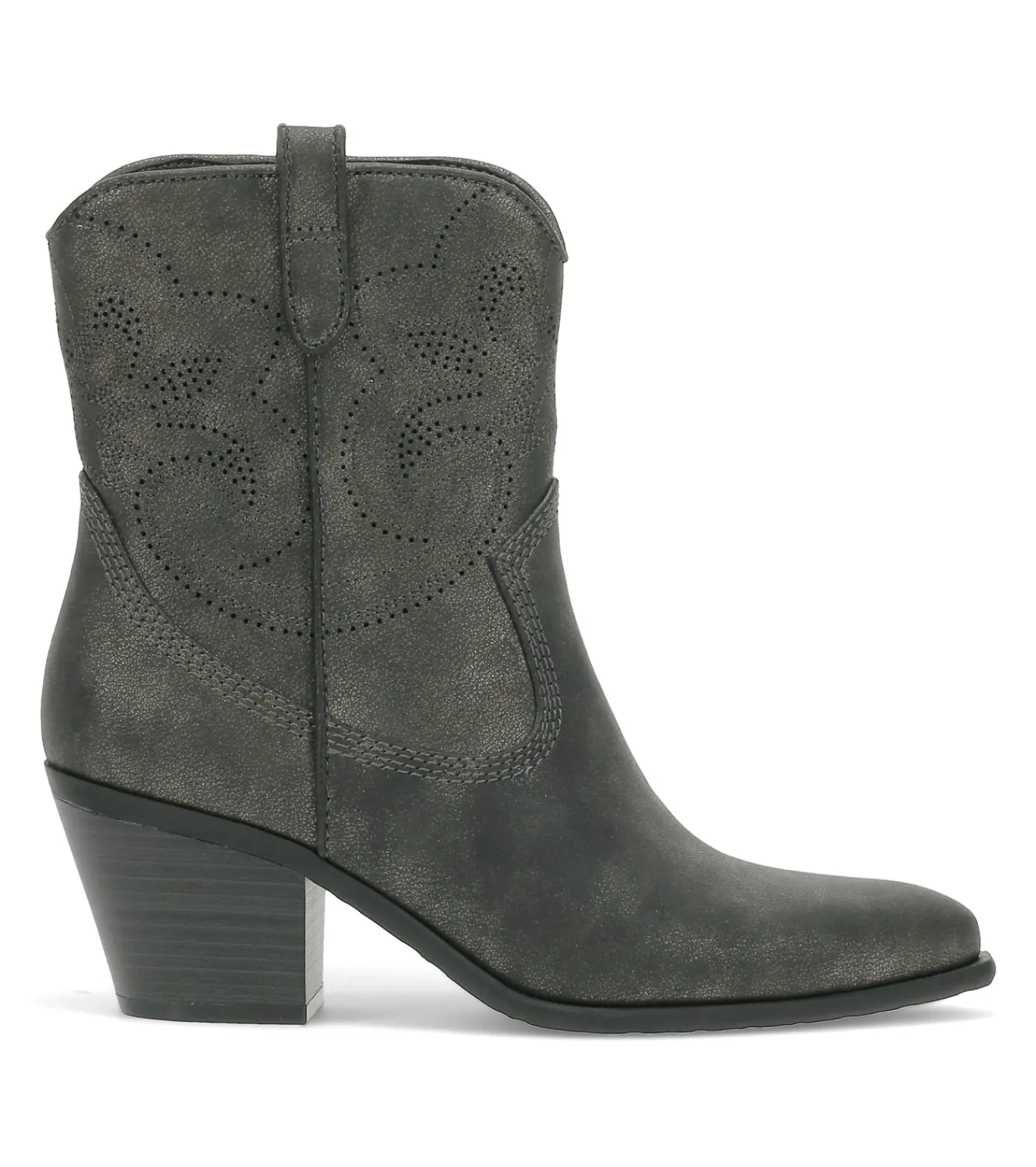 Baretraps Booties^Yenni Western Boot Gunmetal