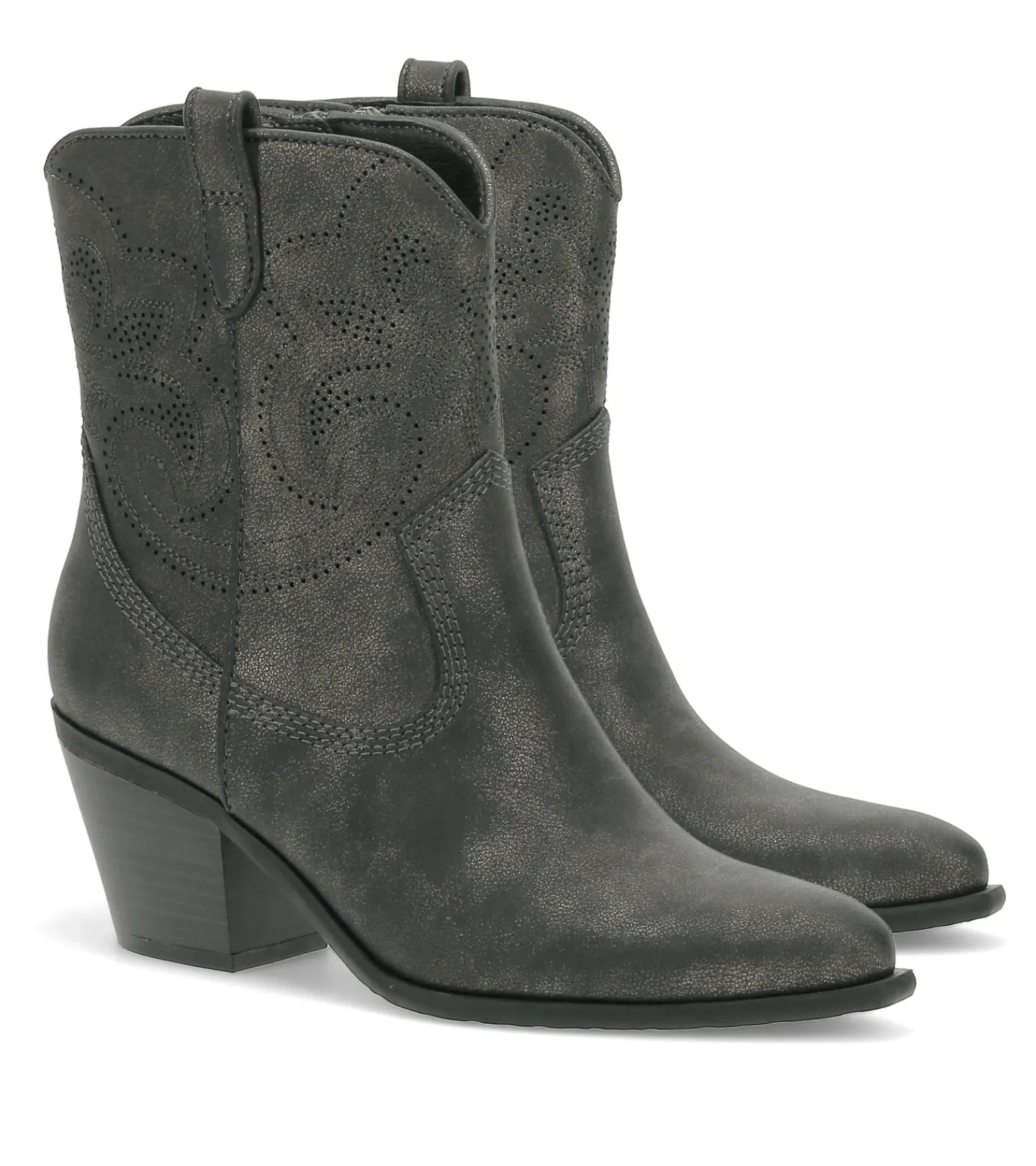 Baretraps Booties^Yenni Western Boot Gunmetal