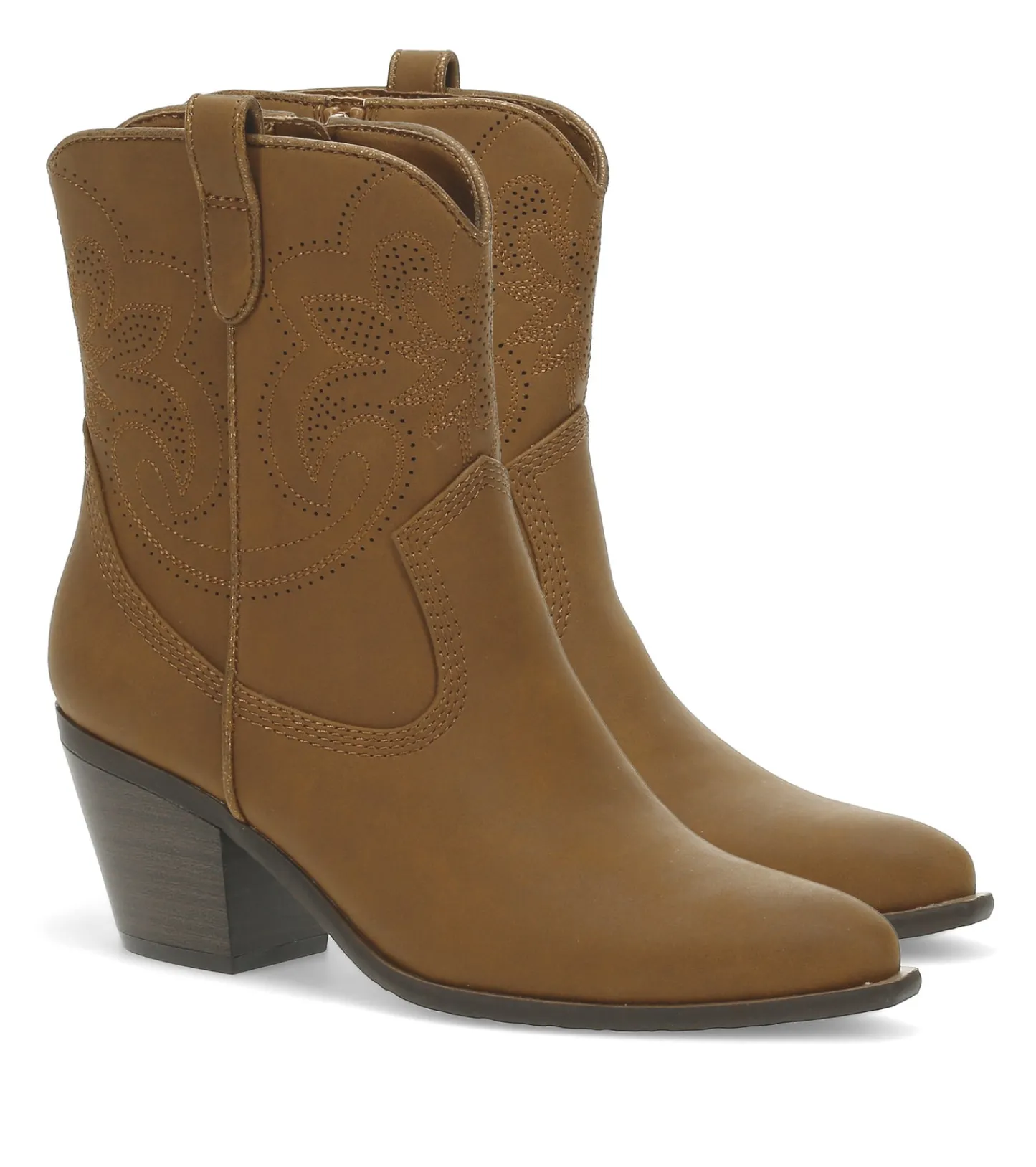 Baretraps Booties^Yenni Western Boot Walnut